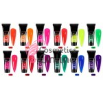 PolyGel UV LED pentru unghii false Misscheering NEON Profesional de 15 ML -  YCS02 Neon Orange